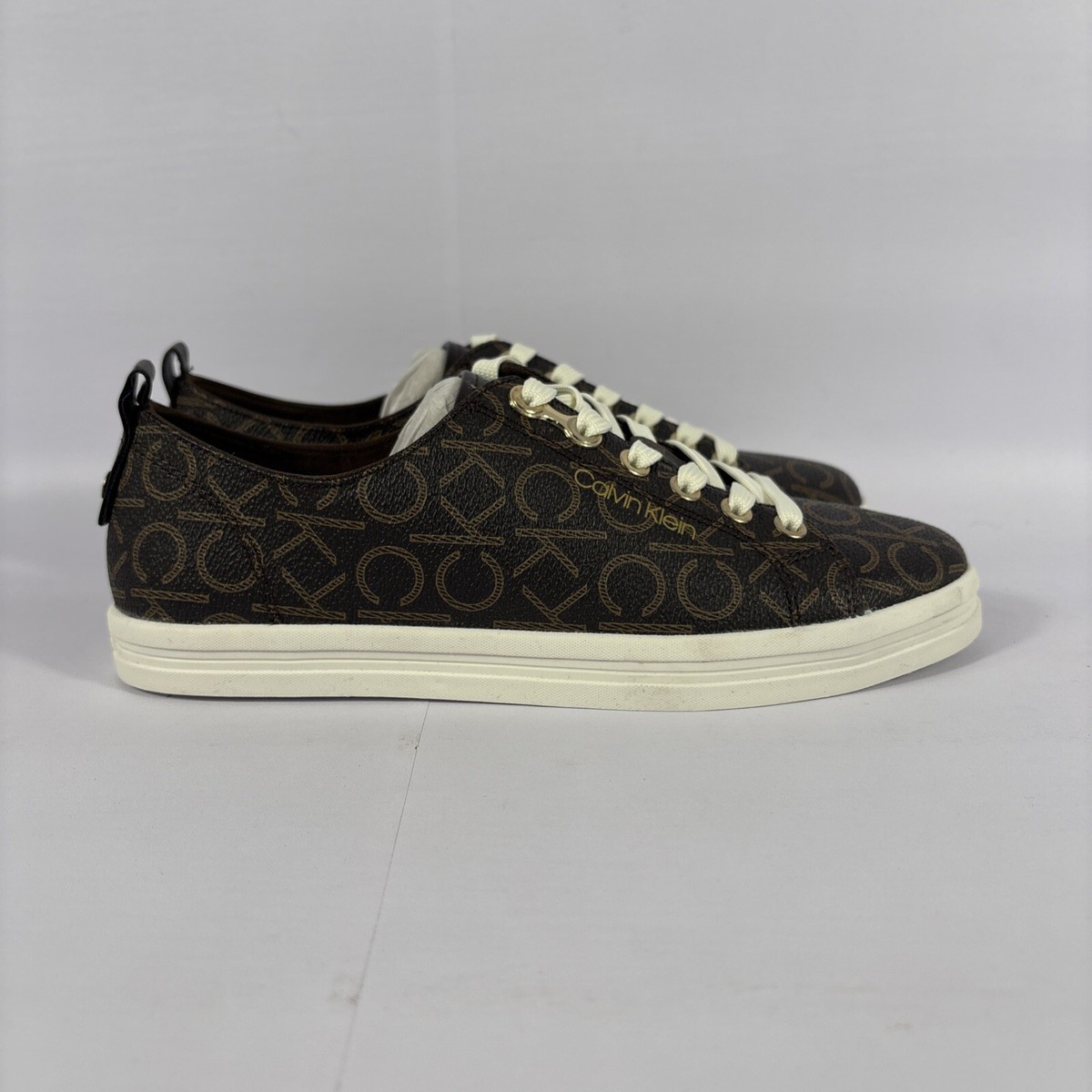 みっちょん＊＊＊ Calvin Klein Michaela Shoes Women's Sz 8M Logo Lace Up