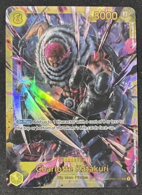 One Piece Card Game Pillars of Strength, Charlotte Katakuri #OP3-123 sec English | eBay One Piece Card Game Pillars of Strength, Charlotte Katakuri #OP3-123 sec English | eBay