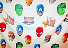 Marvel Kids Avengers Assemble Twin Size Flat Sheet by Franco and Sons