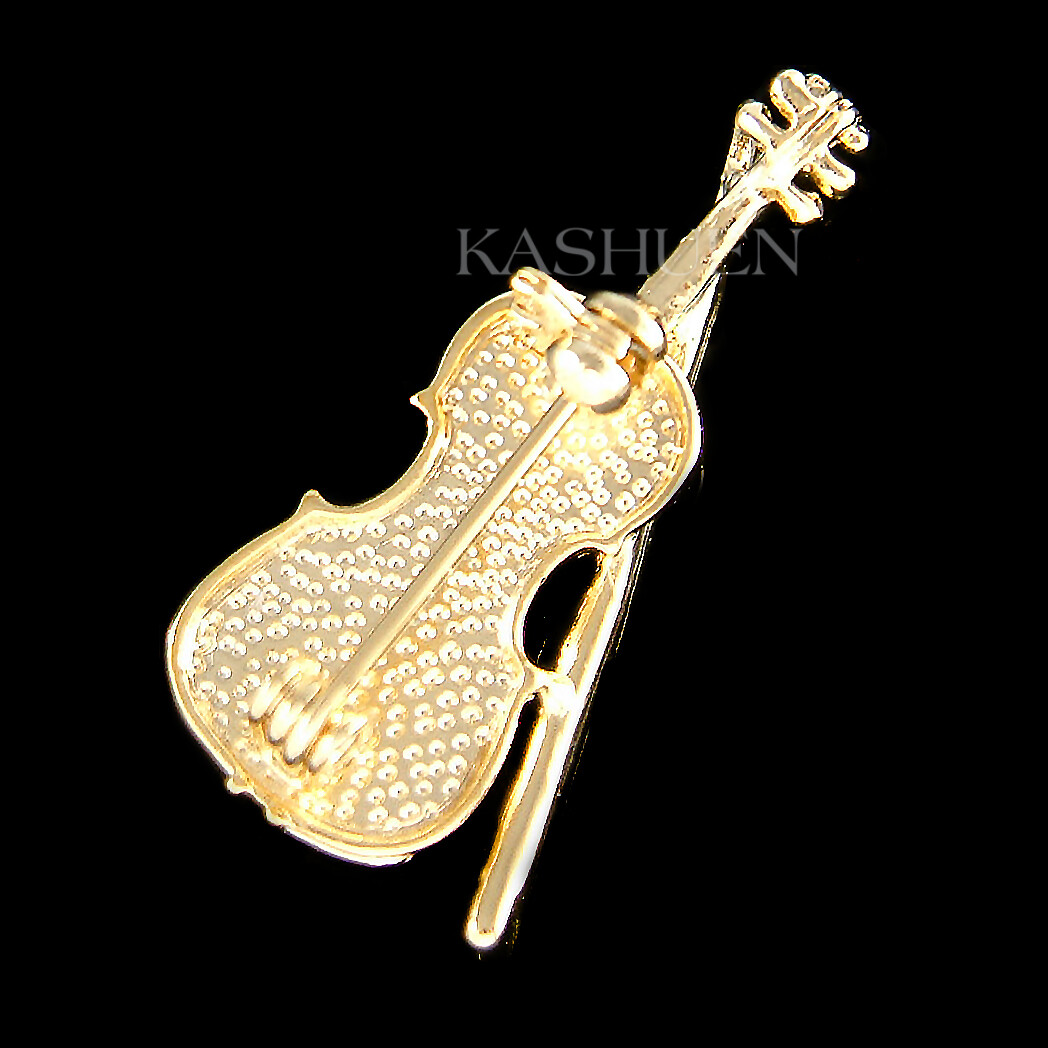 Little Fiddle VIOLIN made with Swarovski Crystal VIOLA CELLO