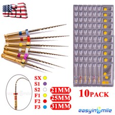 Dental endo Rotary Files X-pro gold taper Files NITI endodontic files Root Canal