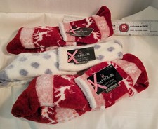 Cuddl Dud - fluffy sox size 4-10 3 pairs