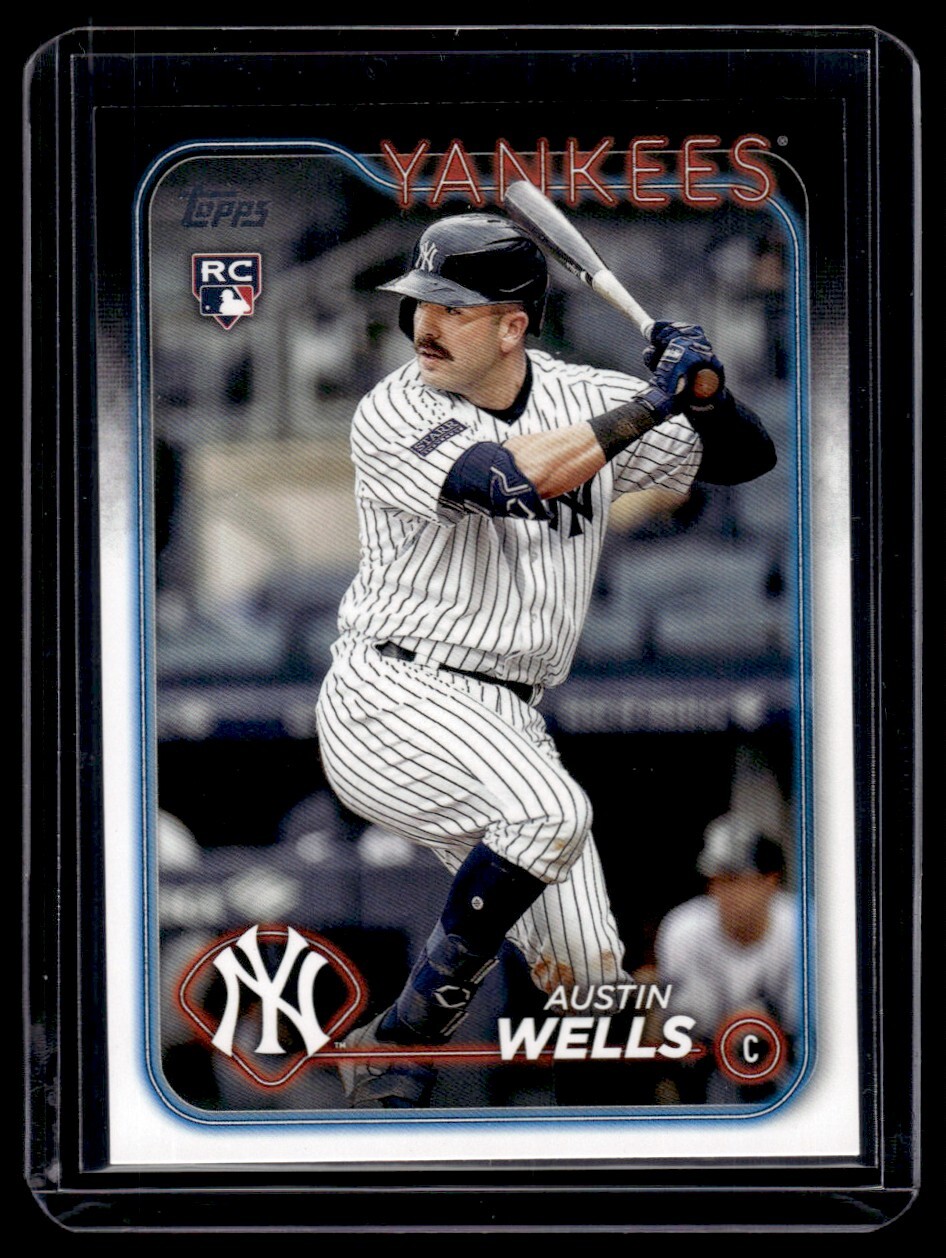 2024 Topps Austin Wells RC New York Yankees #624