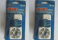 2 NEW External Mini USB Power Cooling Fan for Nintendo Wii made by Dragon 4G