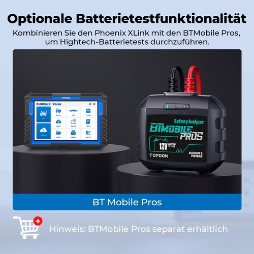 TOPDON Phoenix XLink Profi KFZ OBD2 Diagnosegerät Alle System ECU-Programmierung - Bild 15 von 24