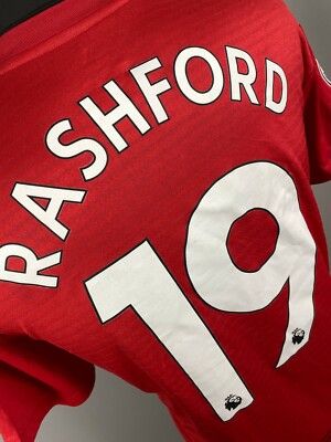 Maillot Manchester United Domicile 2018/19 – Rashford #10 – Taille L – Adidas