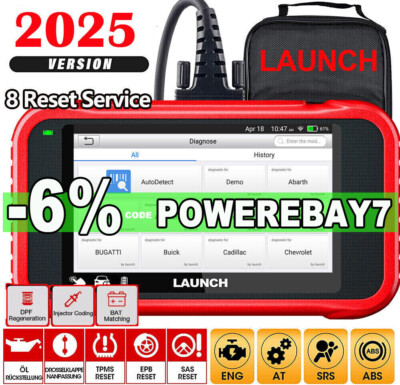 LAUNCH CRP129E OBD2 Diagnosegerät Profi Auto OBD2 Scanner KFZ-Codeleser ABS SRS