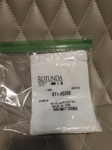 BRAND NEW Key FD PATS 8 CUT SF1 011-R0250