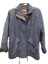 Beautiful Vintage Forenza Outdoor Suede Leather Long Jacket Size L