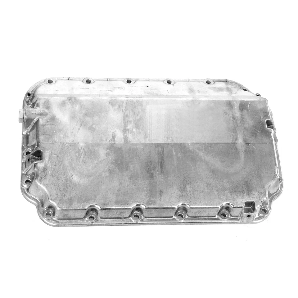 94-98 Audi A6 Quattro 2.8L Engine Oil Pan w/o Oil Level Sensor 078103604H - Image 3 of 4