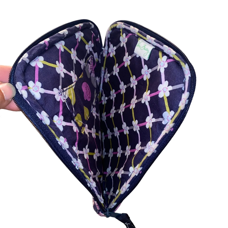 Funda para Tableta Vera Bradley Púrpura Floral Patrón Ruiseñor Bolsa Foto 4 de 4