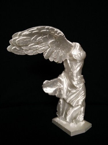 Winged Victory Nike of Samothrace 3D Printed Statue Greek - Pick Color - Picture 6 of 11