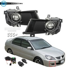 Fog Lights Lamps Wwiring Kit For 2004-2005 Mitsubishi Lancer Leftright Side Fog Lights Lamps Wwiring Kit For 2004-2005 Mitsubishi Lancer Leftright Side