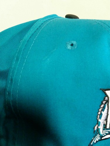 Florida Marlins Vintage Grosscap Green Brim Two Tone Snap Back Hat NEW!! - Picture 7 of 9