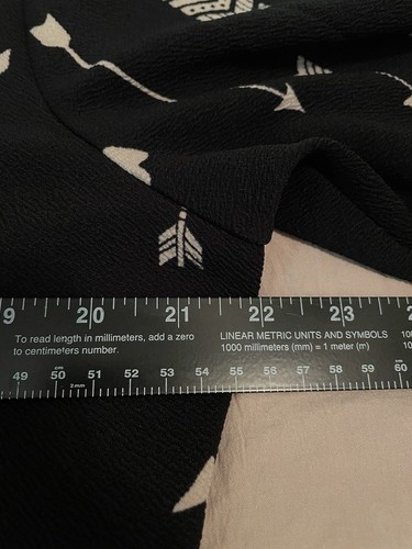 Abito LuLaRoe TG 3X nero design freccia aderente svasato scollo a scoop midi sud-ovest ottime condizioni - Foto 6 di 9