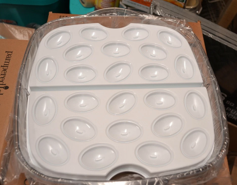 Pampered Chef LARGE Square COOL & SERVE - Chills for hours - Tailgaiting Snacks - Image 2 of 4