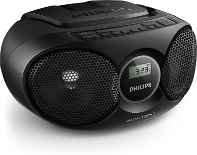 #ad Philips Portable CD Player USB Radio Boombox Stereo System. Great for home $54.99