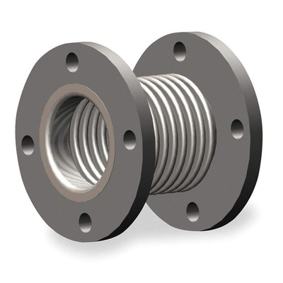 HOSE MASTER EJSSPFL0200 Metal Expansion Joint,2''Dia,Flanged,SS 2ZV75