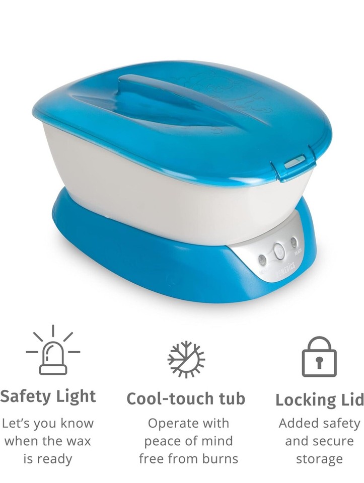 Homedics Paraffin Wax Machine for Hands Hypoallergenic Hot Wax Hand Therapy eBay