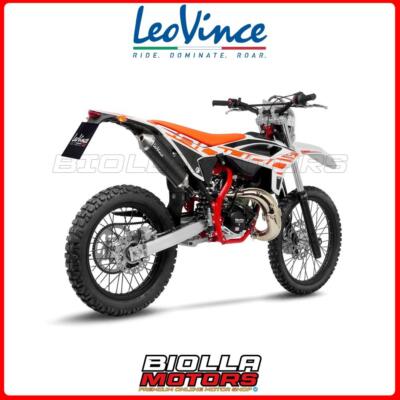 17005 KOMPLETTANLAGE LEOVINCE BETA RR 50 MOTARD/SPORT/TRACK 2022 - X-FIGHT CARBO