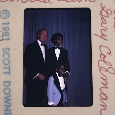 1981 Gary Coleman Todd Bridges Conrad Bain Diff'rent Strokes Transparency Slide
