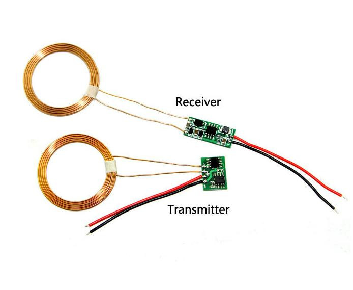 1pcs Wireless Charging Transmitter+Receiver Solution Module DC 5~12V For Arduino