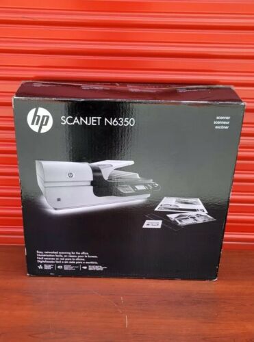 NEW Open Box HP ScanJet N6350 Flatbed Scanner  - Afbeelding 1 van 10