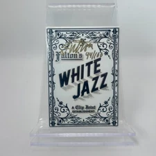 Fultons White Jazz Playing Cards Signed AP 94 of 100 Limited Edition Rare