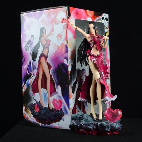 Anime One Piece Boa Hancock Undressable Lightable Figure Statue Model Toy Gift - Picture 4 of 8