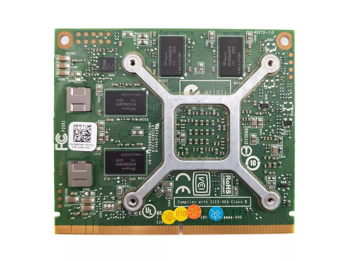 Dell Precision M4700 NVIDIA Quadro K1000M 2GB GDDR3 ビデオカード