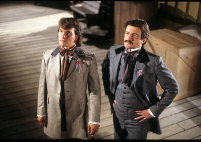 Patrick Swayze James Read On 1985 Tv Series North And South Old Photo 4