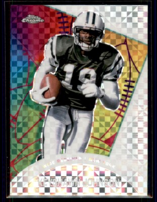 2023 Topps Chrome All-Etch XFRACTOR Keyshawn Johnson New York Jets