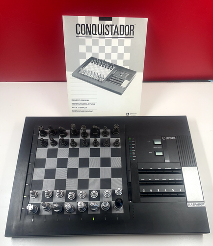 Jeu D'Échecs Électronique Ancien Kasparov - Modèle Conquistador