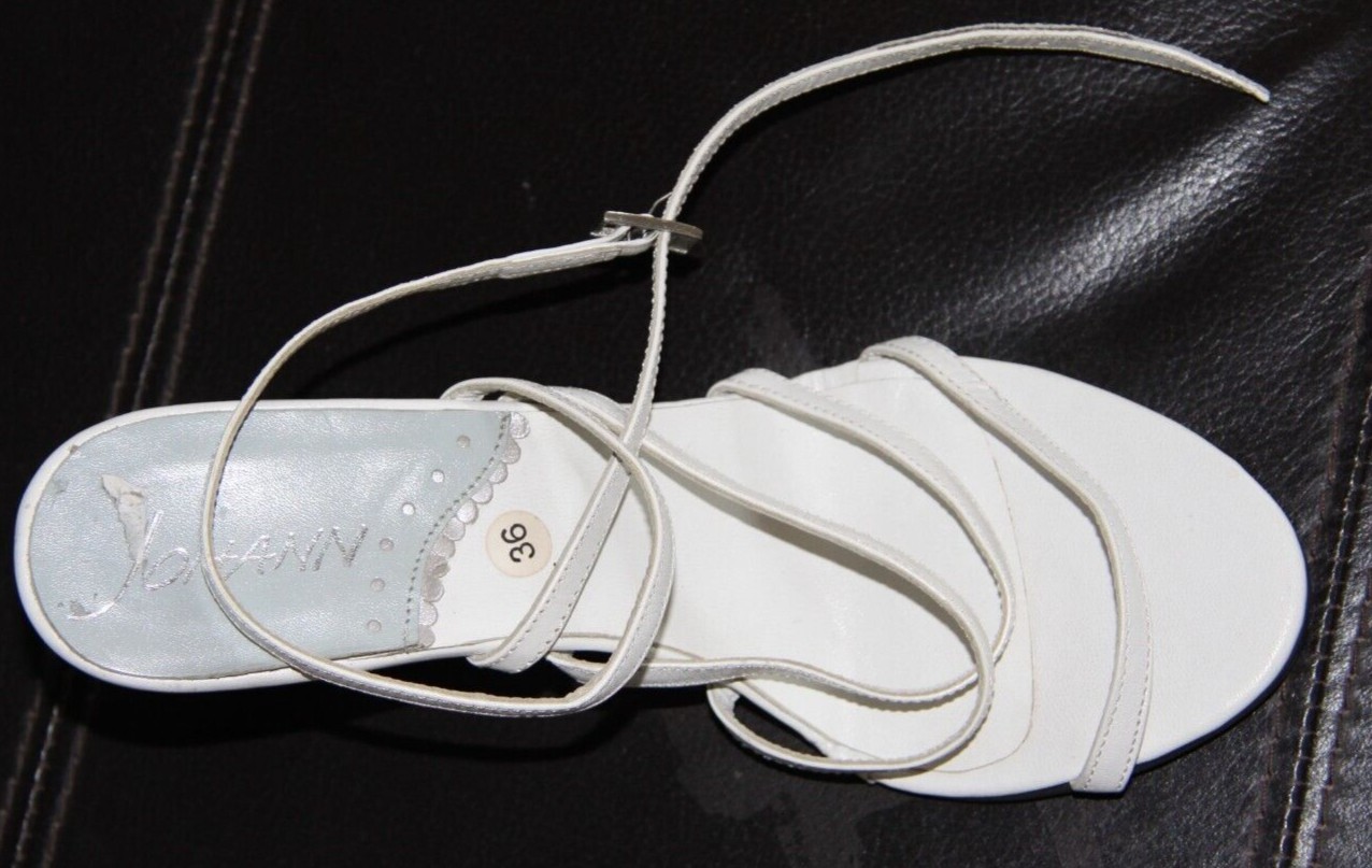 APL Sandali bianchi taglia EU 36 UK 3 NUOVI