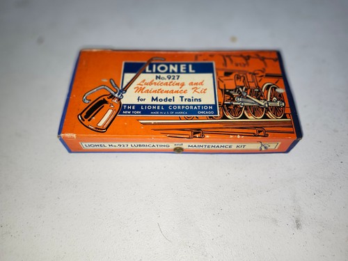 Vintage Lionel No 927 Lubricating & Maintenance Kit for Model Trains