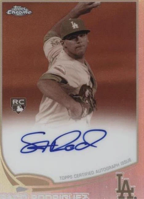 Rookie Autographs Sepia Refractor