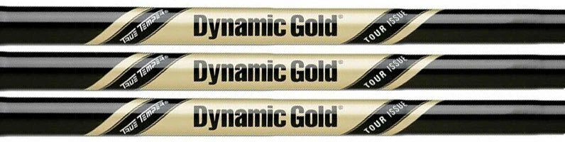 إصدار جولة ذهبية ديناميكية حقيقية من Onyx Black Wedge Shafts S400 - مجموعة من 3