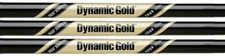 True Temper Dynamic Gold Tour Issue Black Onyx Wedge Shafts S400 - Set of 3