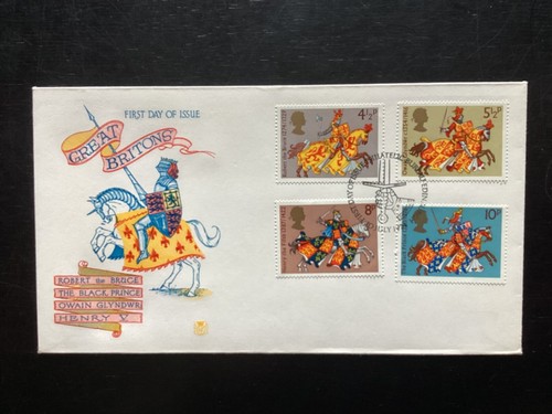 GB 1974 Great Britons FDC Stuart, Bureau special FDI pmk unaddressed(GB2364)