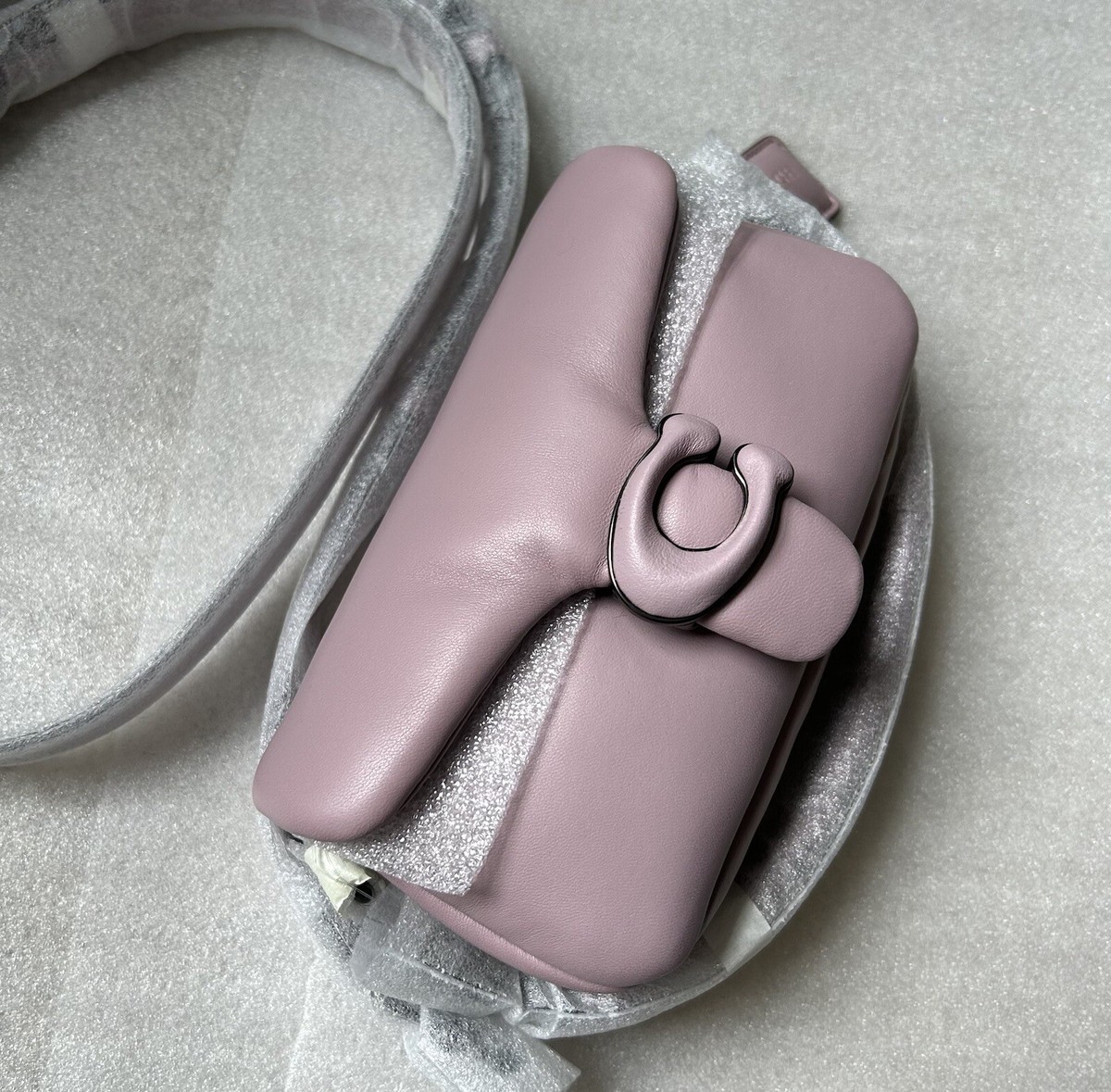 ❤️ Coach Pillow Tabby 18 Mini Ice Purple C3880 Shoulder Bag | eBay