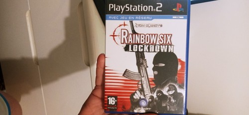 Jeu PS2 Rainbow Six Lockdown - Version Italienne, état Correct, Boîte Incluse