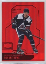 2024-25 Skybox Metal Universe PMG Red 40/100 Devon Toews #89 1i8t