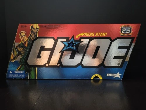 G.I. Joe Set 5 Pack G.I. JOE COBRA 25th Anniversary MIB NEW Unused