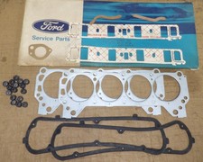 1964-1976 Ford Mustang Torino Mercury Comet Nos 289 302 Valve Grind Gasket Set