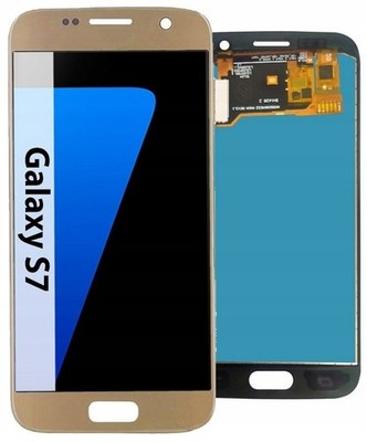 Für Samsung Galaxy S7 G930 G930F TFT Display Bildschirm LCD +Touch Screen Gold