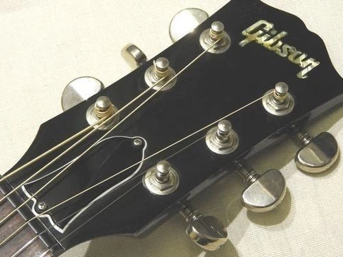 Guitarra eléctrica acústica estándar Gibson J-45 Sunburst con estuche rígido ...