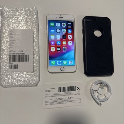 Apple iPhone 6s Plus (6S+) 128GB Gold (Unlocked) C Grade, Working w/ OtterBox