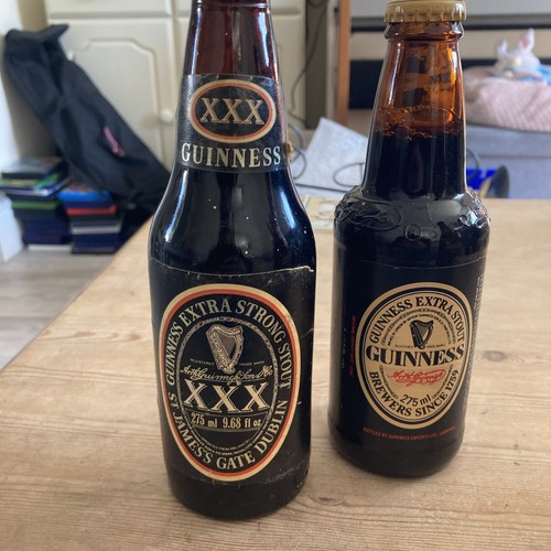Vintage Guinness Extra Stout Bottles x3. Best before aug 84 - Picture 4 of 4