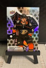 BENOIT-OLIVIER GROULX 2021 21-22 UD ALLURE ROOKIES NHL  SHIELD PARALLEL #104