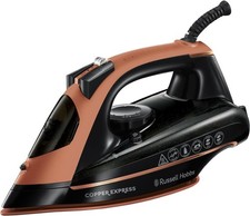 Russell Hobbs Copper Express 2600W Steam Iron,150g Steam Shot 23975
